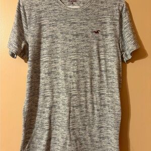 Hollister Heathered Gray Men's Tee